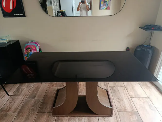 Vendo mesa de vidro