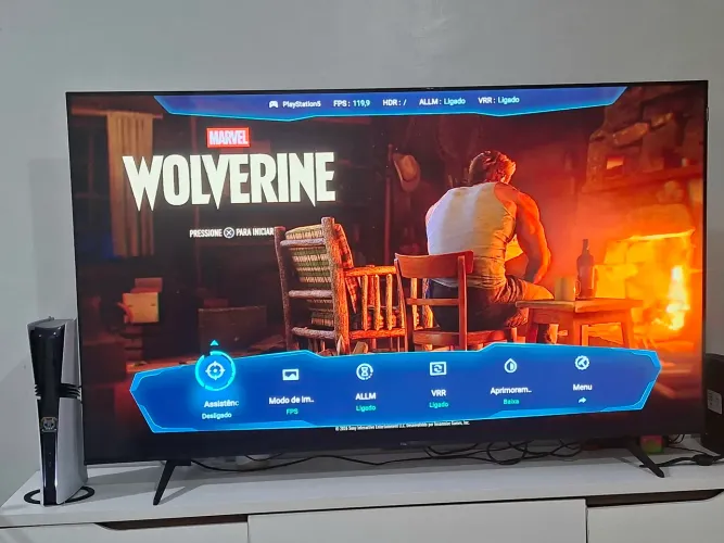 TV Gamer 4k QLED TCL 65 120hz VRR