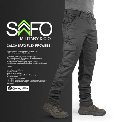CALÇA TÁTICA SAFO MILITARY NOVA 