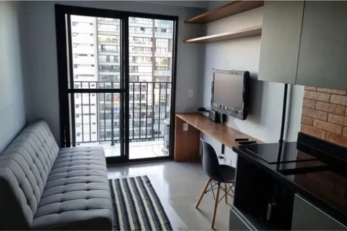 Apartamentos para alugar com 1 quartos na Zona Sul em Campo Belo