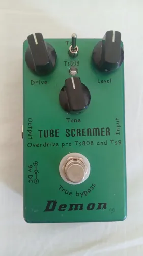 Pedal over drive tube screamer-estado de novo