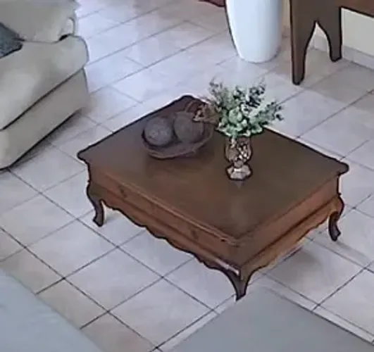 Mesa de centro em madeira 100%