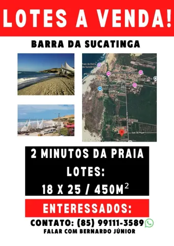 LOTES NA BARRA DA SUCATINGA BEBERIBE
