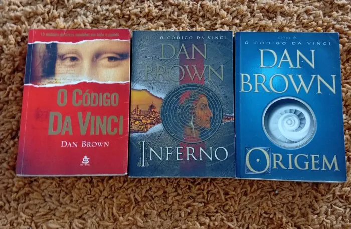 O código Da Vinci + Origem + Inferno 