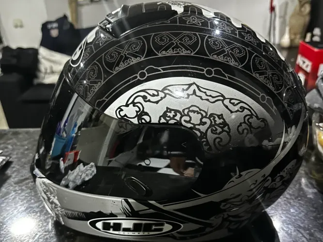 Capacete HJC samurai fechado n58