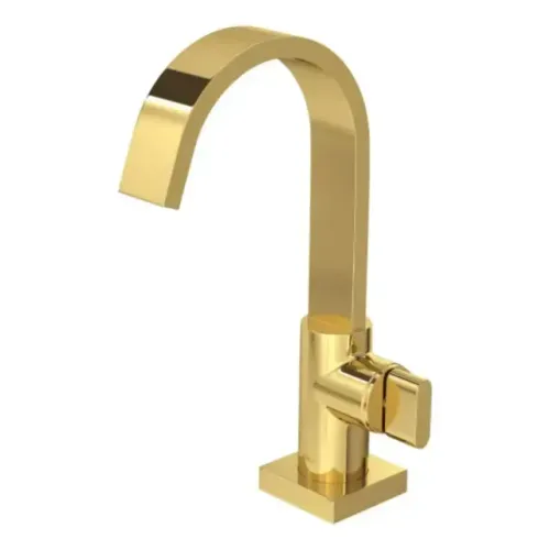 Torneira de Mesa Bica Alta para Lavatório Polo Gold Deca - 1198.GL33