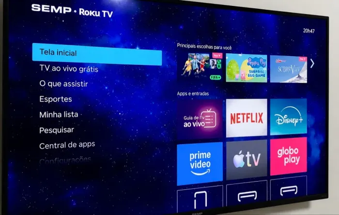 Tv 50' Semp Roku