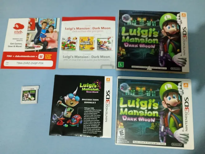 Luigi's mansion dark moon Nintendo 3ds