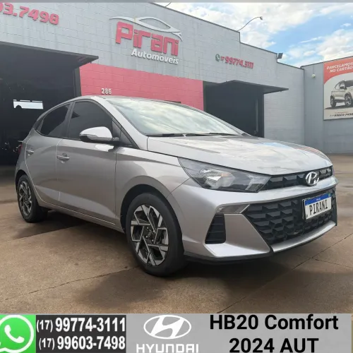 Hyundai HB20 Comfort Plus 1.0 TB Flex 12V Aut. 2024