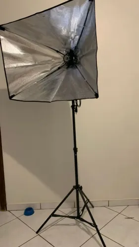 kit com 2 softbox novas