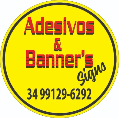 Adesivos e Banners Signs