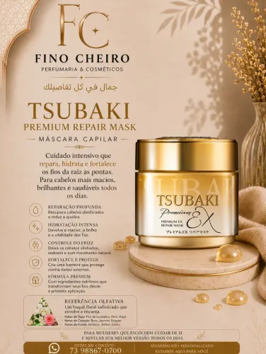 Máscara capilar TSUBAKI