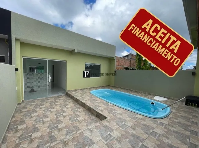 Casa nova com piscina para venda em Shangri-lá