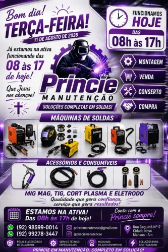Máquinas de soldas. Manutenção