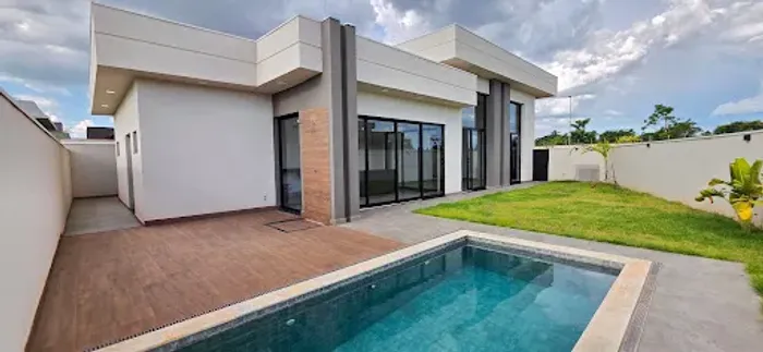 Casa térrea alto padrão com 177m², 3 quartos/suítes à venda no Condomínio Vivendas da Mata