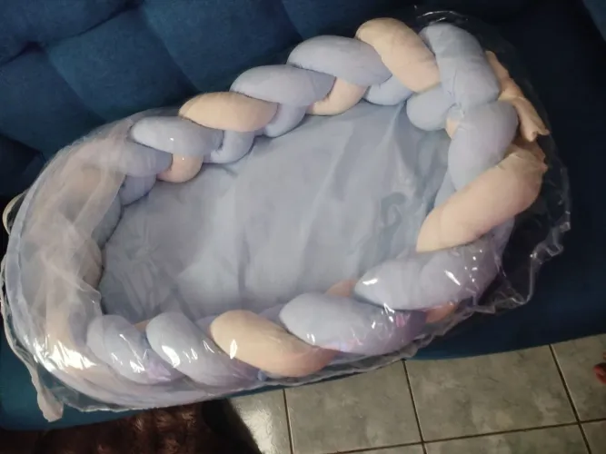NINHO GG ACOLCHOADO COM MOSQUITEIRO 225 REAIS, NUNCA USADO