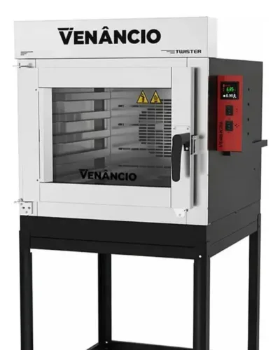 Forno Twister a Gás Venâncio para 5 Esteiras com Base 220V