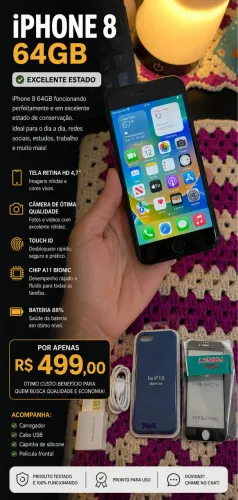 iPhone bateria excelente 
