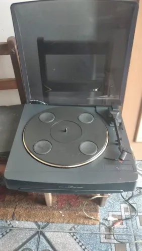 Toca disco gradiente TT VC está adaptado fonte mas tenho pino original