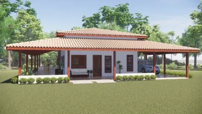 Casa solta com 4 quartos na Chacara Brasil
