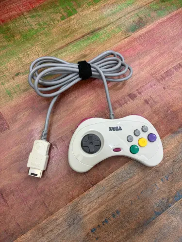 Controle para Sega Saturn Original Branco