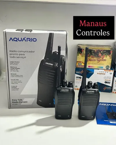 Rádio comunicador Aquário Easy Talk ( Promoção )