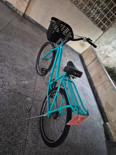 Bicicleta Feminina Aro 26 Modelo Poti / Ceci Retrô com Marchas - Excelente Estado