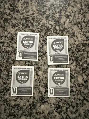 Figurinhas Extras Stickers 2026