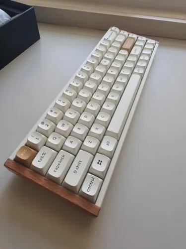 Teclado Keychron K6 HE Magnético Wireless Branco - Pouquíssimo Uso