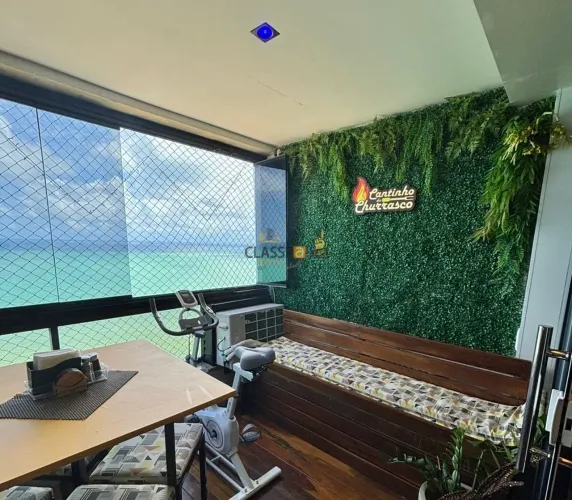 Apartamento Beira Mar Mobiliado e Reformado no Golden Beach em Piedade