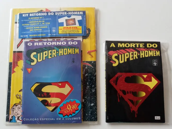 2 Raras Revistas a morte e o retorno do Super Homem