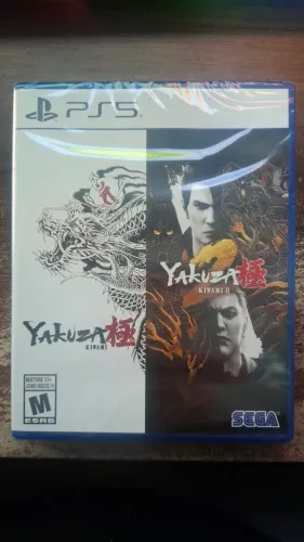 Yakuza kiwami 1 + 2 PS5 - Mídia Física Lacrado