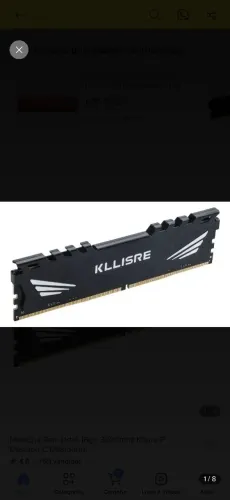 Memória RAM 16GB DDR4 3200MHz KLLISRE com Dissipador