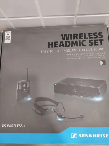 Sistema de Microfone Sem Fio profissional Sennheiser 