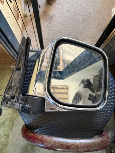 Retrovisor cromado elétrico da L200 quadrada/Pajero Sport 98