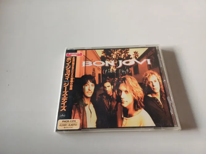 CD Bon Jovi - These Days japonês raríssimo.