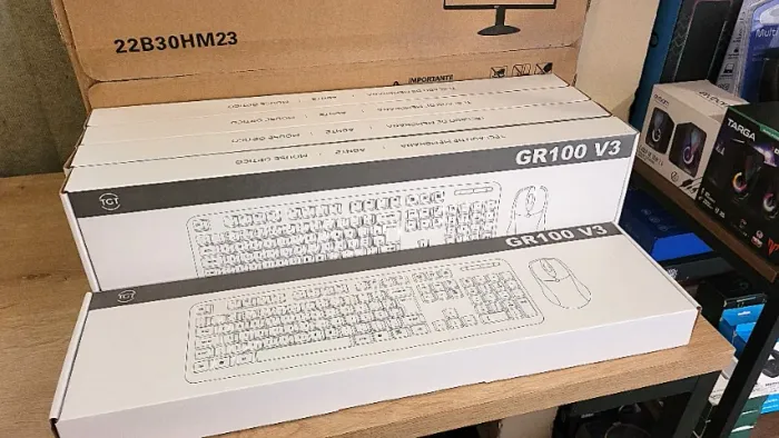 kit teclado e mouse Office TGT, novo, lacrado, com garantia!