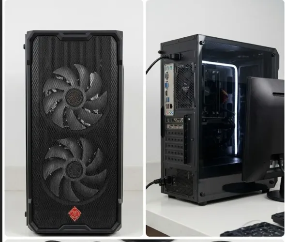 PC Completo Intel Core i5 + 8GB RAM + Monitor e Periféricos - Pronto para Uso!