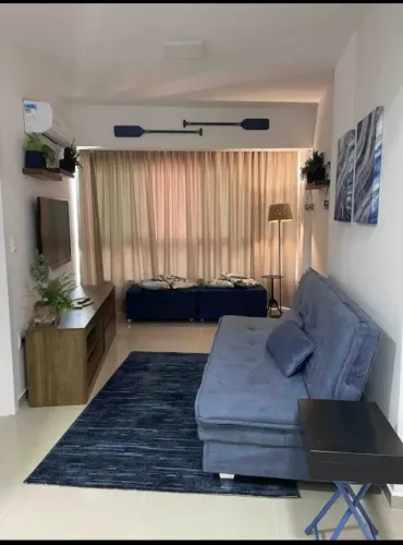 Locação Anual - Apartamento mobiliado com 1 dormitório e 1 vaga - Balneário Camboriú