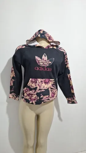 Blusa moletom feminino Adidas 