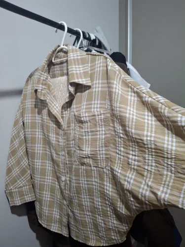 Camisa Xadrez nova Tamanho único 