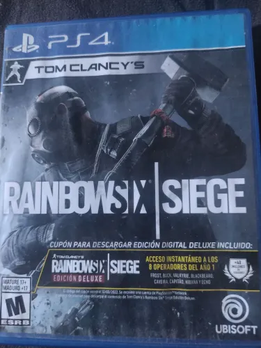 Rainbow Six Siege Deluxe Edition PS4 - Mídia Física Ubisoft