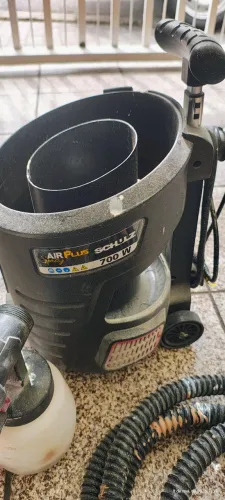 Pistola de pintura pulverizadora elétrica 700 watts - Air Plus Spray 110V