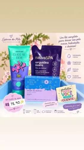 Cosméticos, Produtos o Boticário e Eudora.