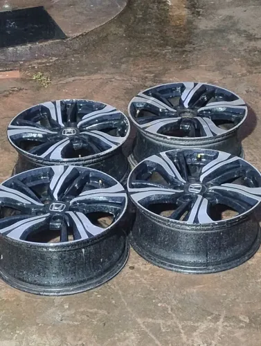 Jogo rodas Civic g10 aro 17 furacão 5x114