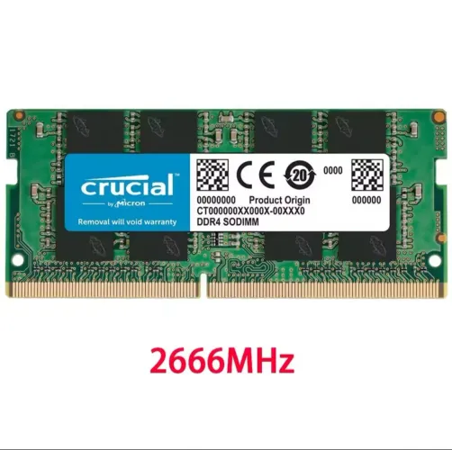 MEMÓRIA RAM CRUCIAL DDR4 16GB