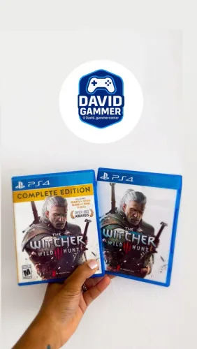 The witcher wild hunt JOGO PS4/PS5 PlayStation jogos ps4 ps5 