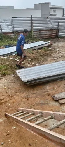 Telhas para tapume