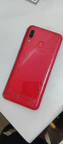 Vendo Samsung A20 com a tela queimada