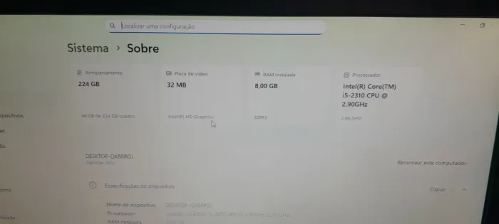 Computador dell optiplex 3010